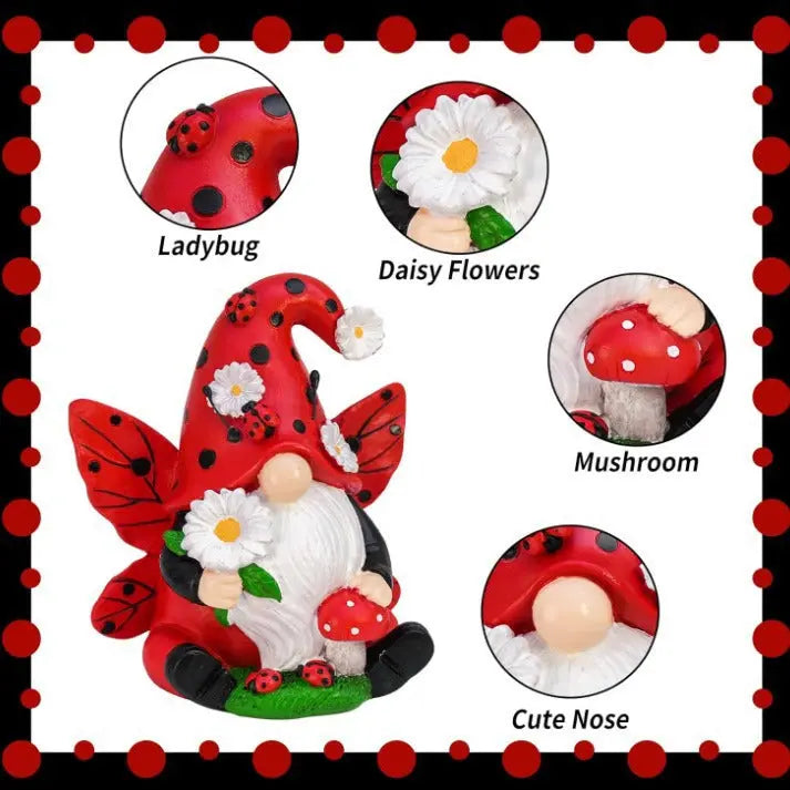 Ladybug Resin Decorations Home Desktop Decoration - Mayra and Company