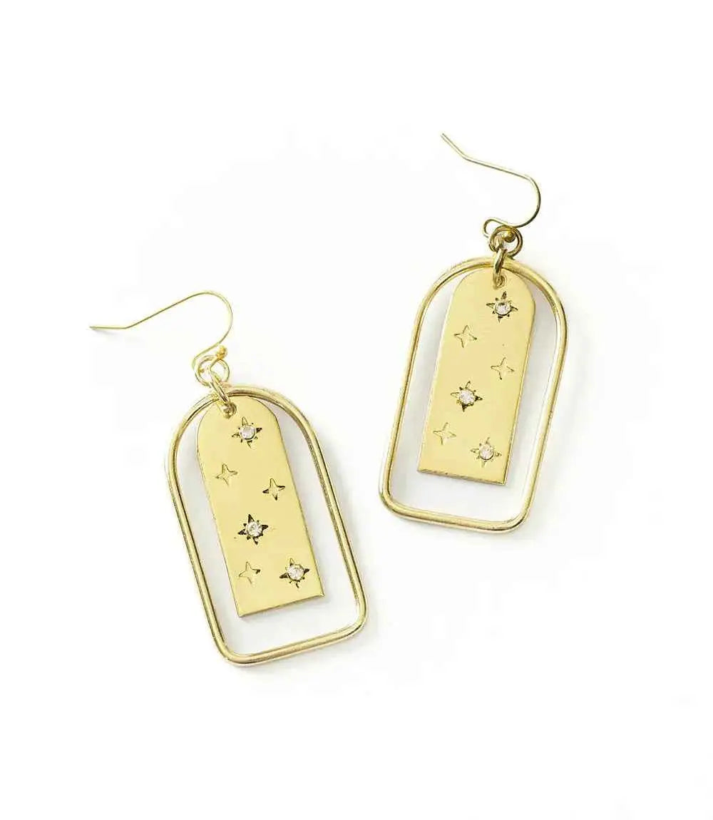 Elevate Your Style with Sitara Starry Archway Earrings