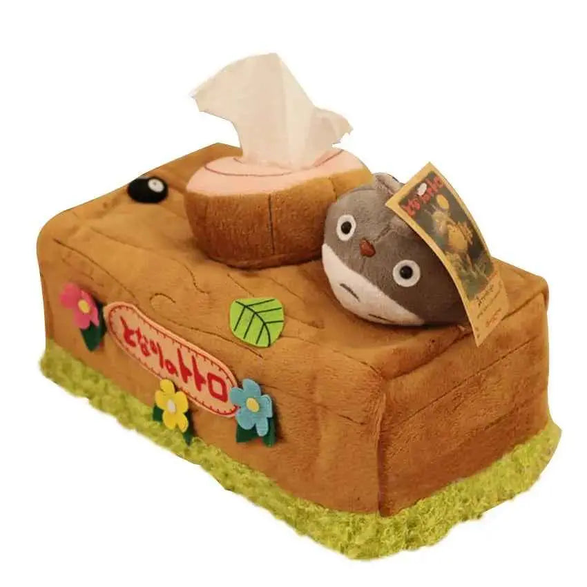 1pcs Lovely Chinchillas Totoro Plush Doll Toy Tissue Box