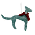 Greyhound Felt Ornament - Global Groove (H) Global Groove (H)