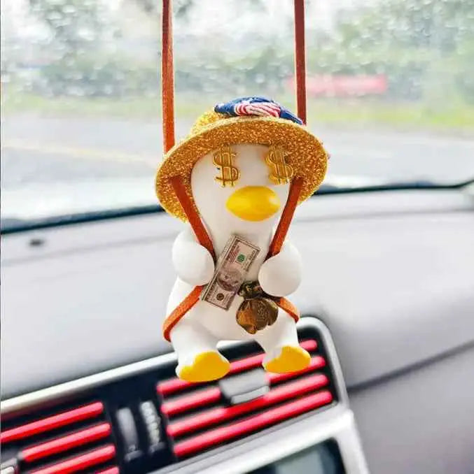 Comboy Pipe Duck Car Pendant