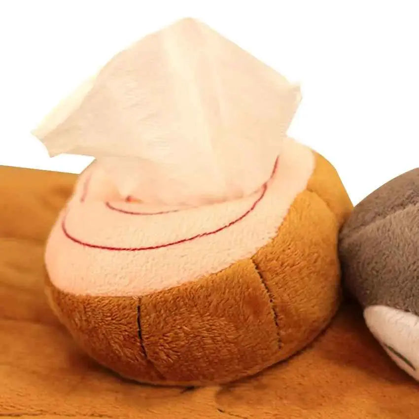 1pcs Lovely Chinchillas Totoro Plush Doll Toy Tissue Box