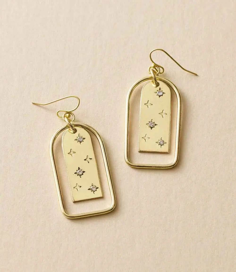 Elevate Your Style with Sitara Starry Archway Earrings
