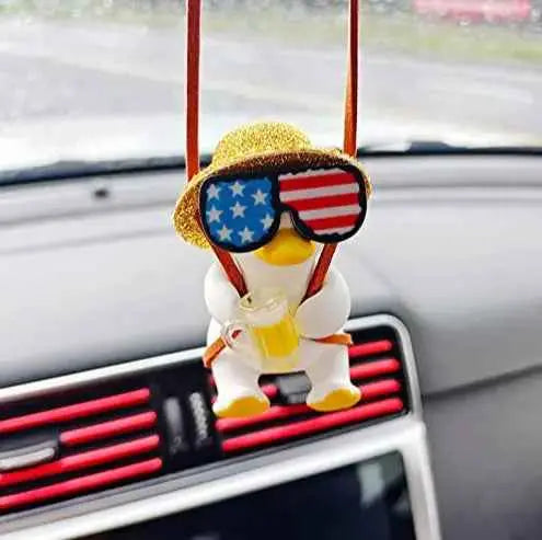 Comboy Pipe Duck Car Pendant