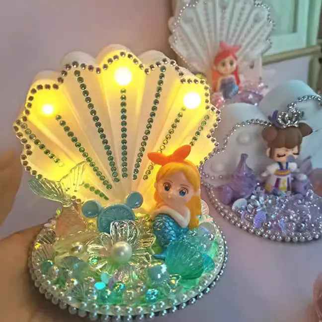 Festive Crafty Homemade Mini Table Light