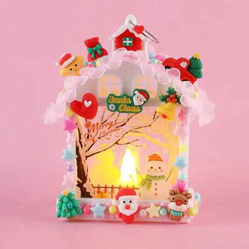 Festive Crafty Homemade Mini Table Light