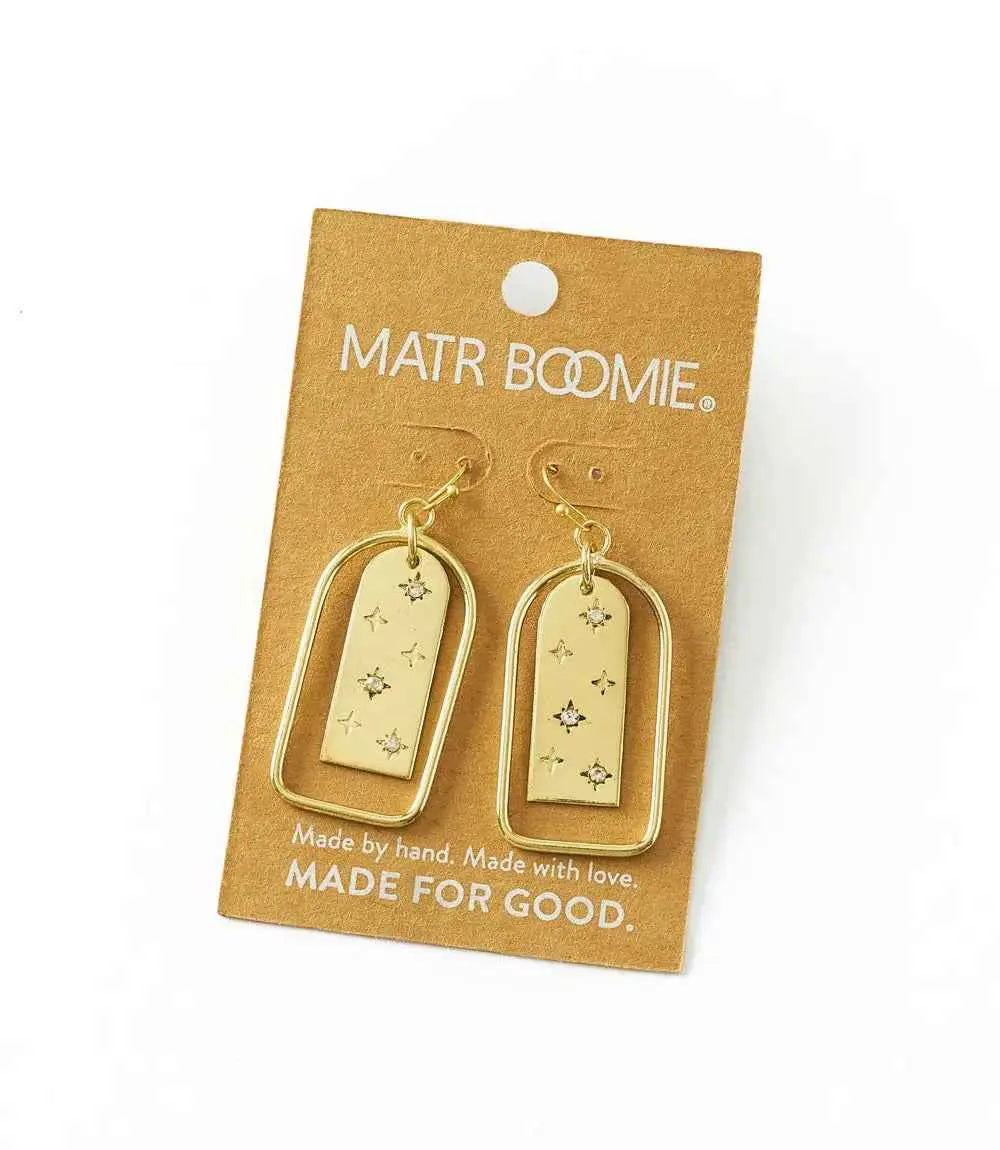 Elevate Your Style with Sitara Starry Archway Earrings