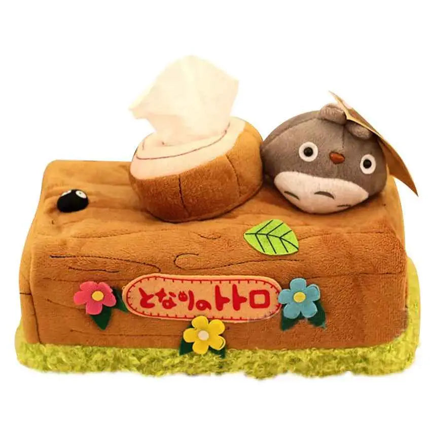 1pcs Lovely Chinchillas Totoro Plush Doll Toy Tissue Box