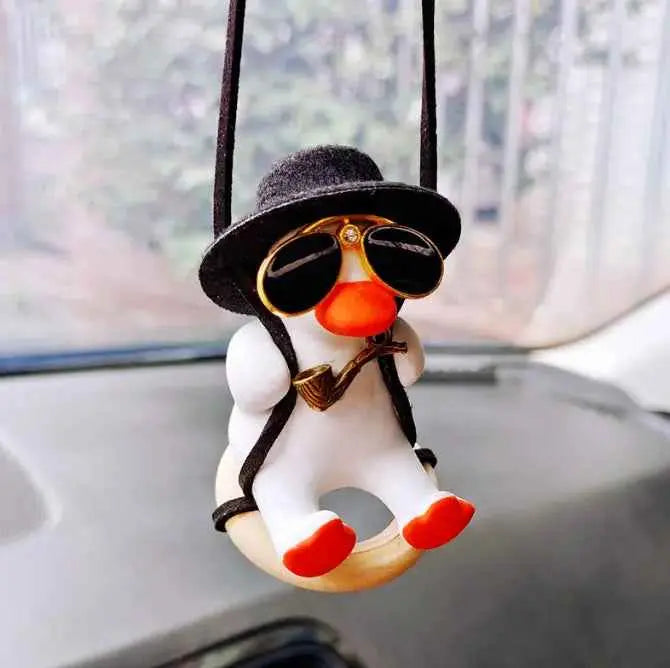 Comboy Pipe Duck Car Pendant