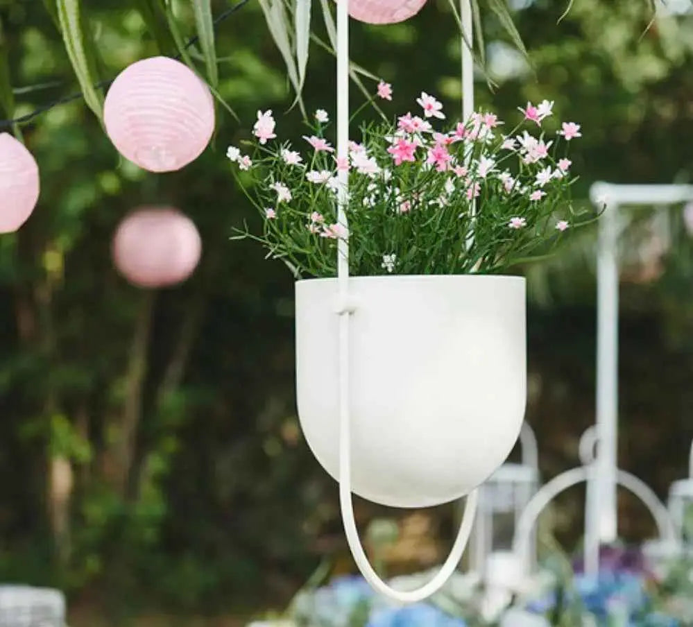 Artificial Potted Plant Indoor/Outdoor/Baby's Wreath Pink