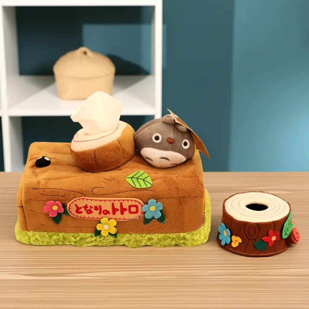 1pcs Lovely Chinchillas Totoro Plush Doll Toy Tissue Box eprolo