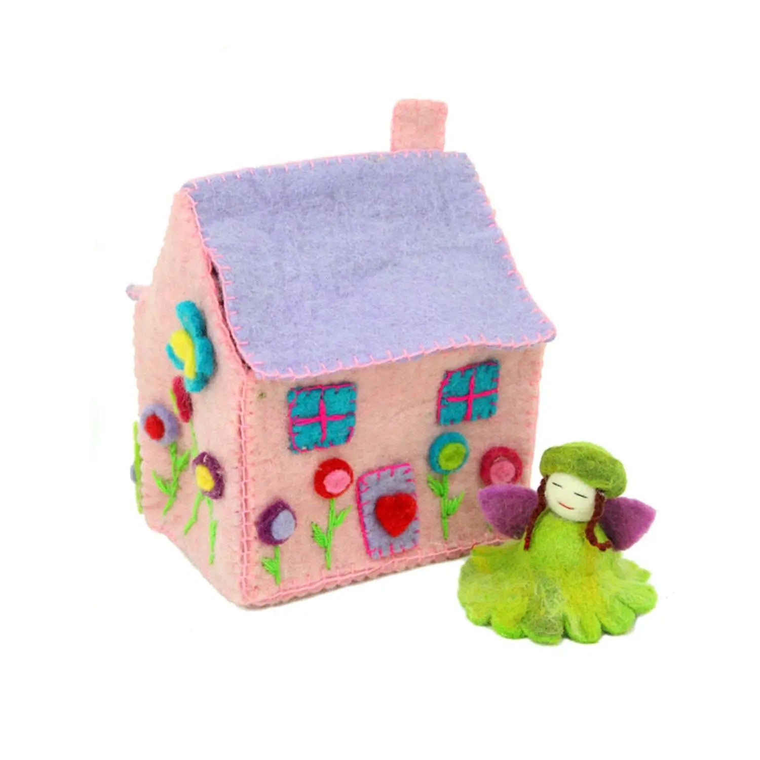 Felted Tiny Dream House - Global Groove Global Groove