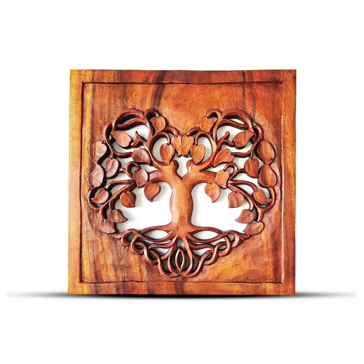 Decorative Wooden Panel Tree Of Life With Heart