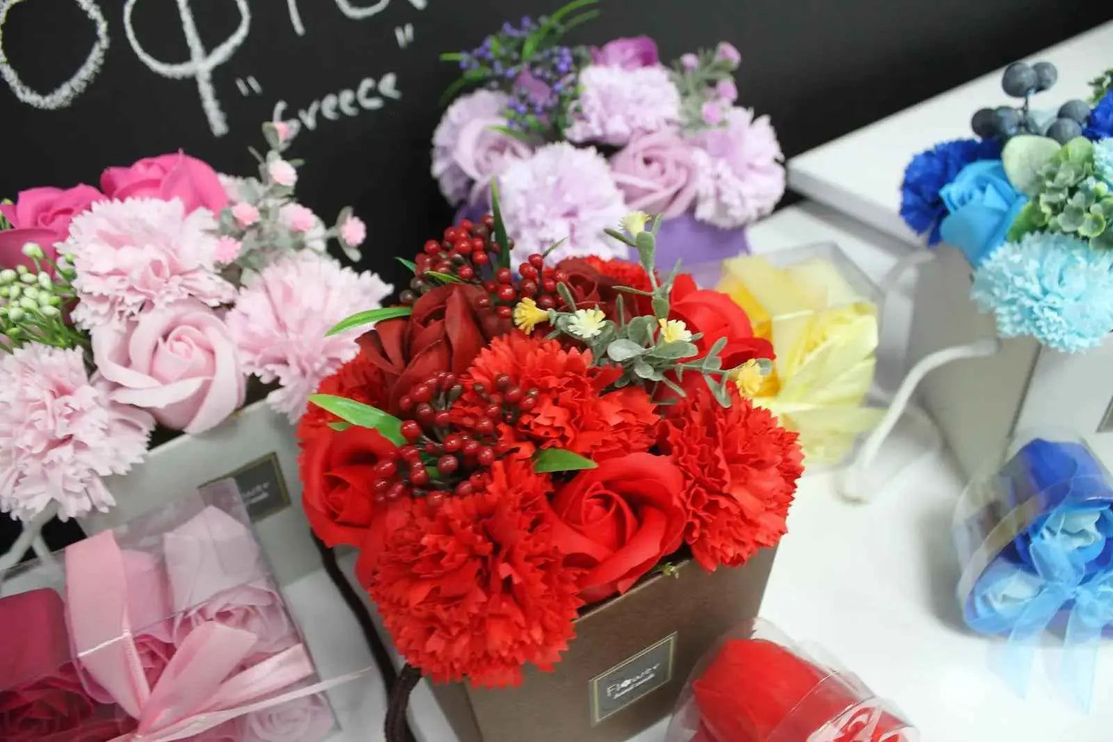 1X Soap Flower Bouquet- Spring Flowers
