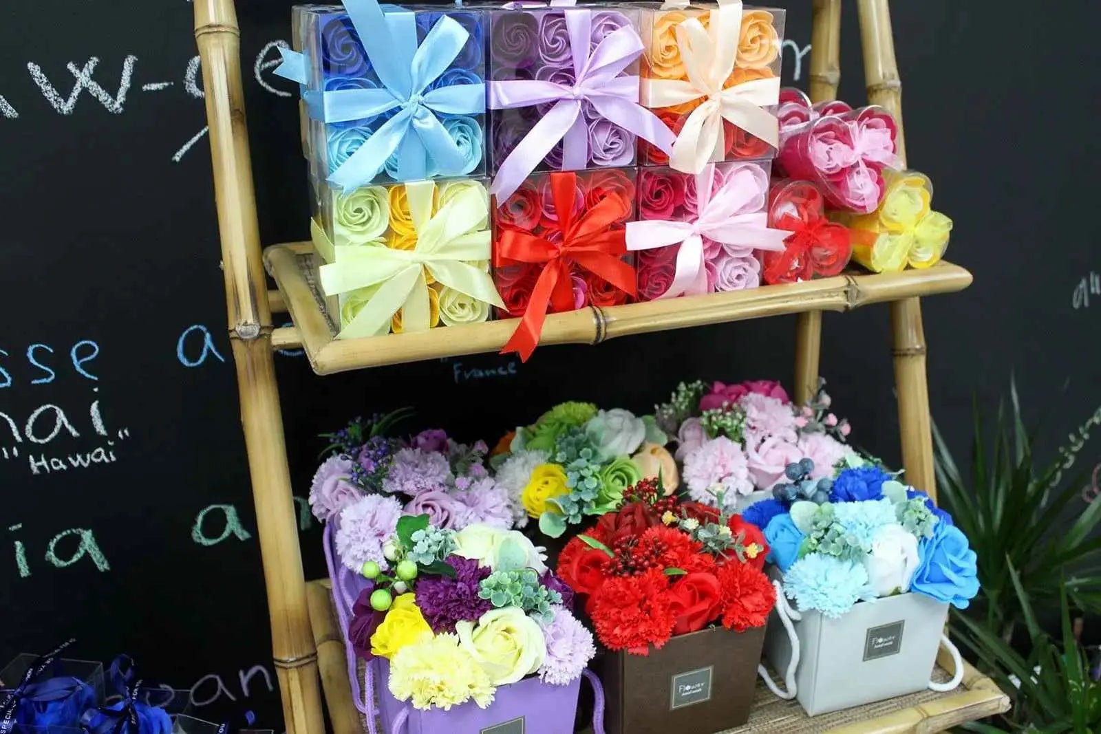 1X Soap Flower Bouquet- Spring Flowers