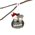 Hand Felted Christmas Ornament: Owl - Global Groove (H) Global Groove